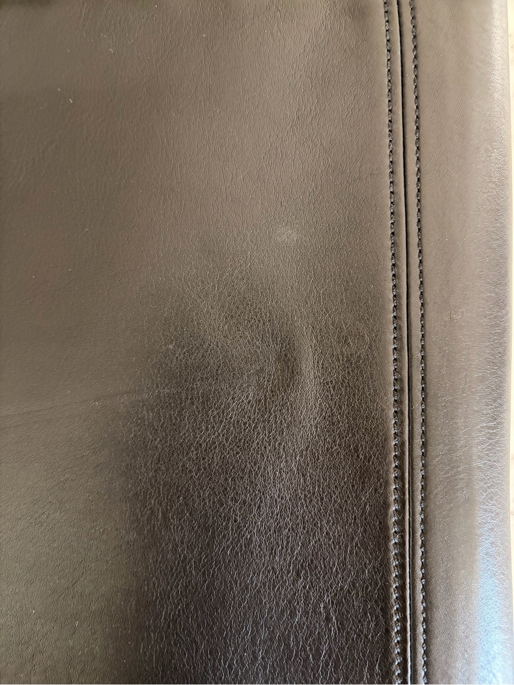 Coach Black Leather Zip Padfolio - Picture 6 of 6